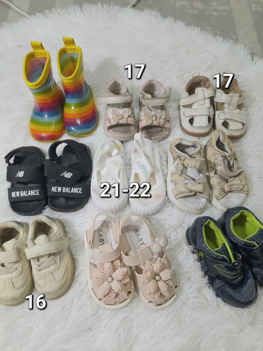 Обувь детская  зима лето