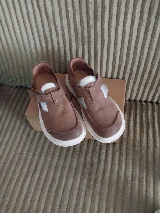 Летняя обувь, воловья кожа.