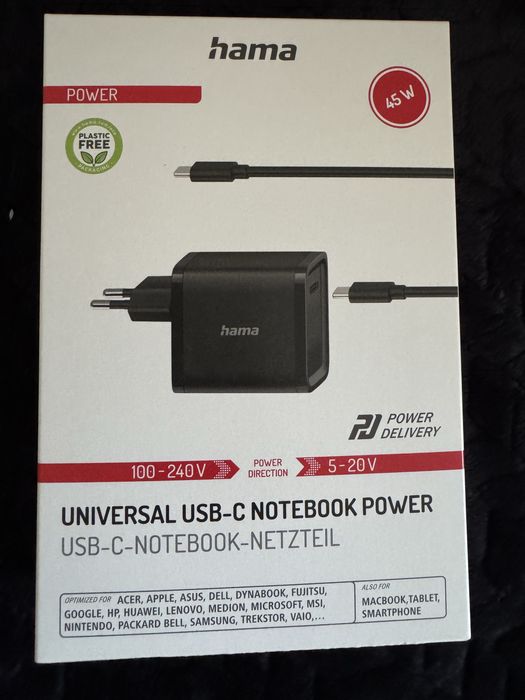 Incarcator UNIVERSAL Hama Usb-c Power