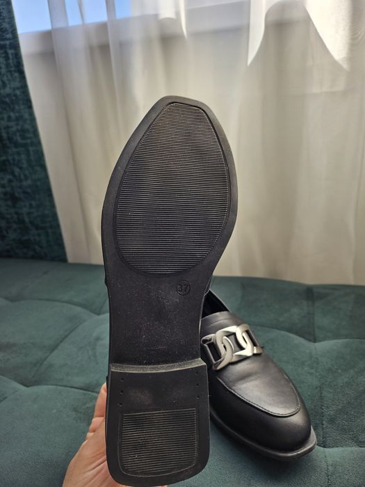 Естествена кожа дамски обувки