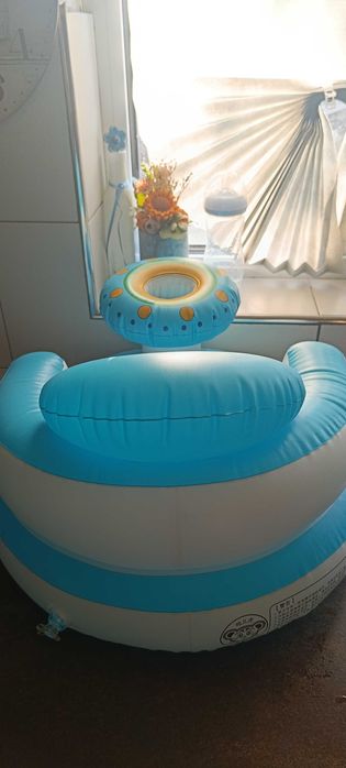 Надуваем фотьойл за бебе