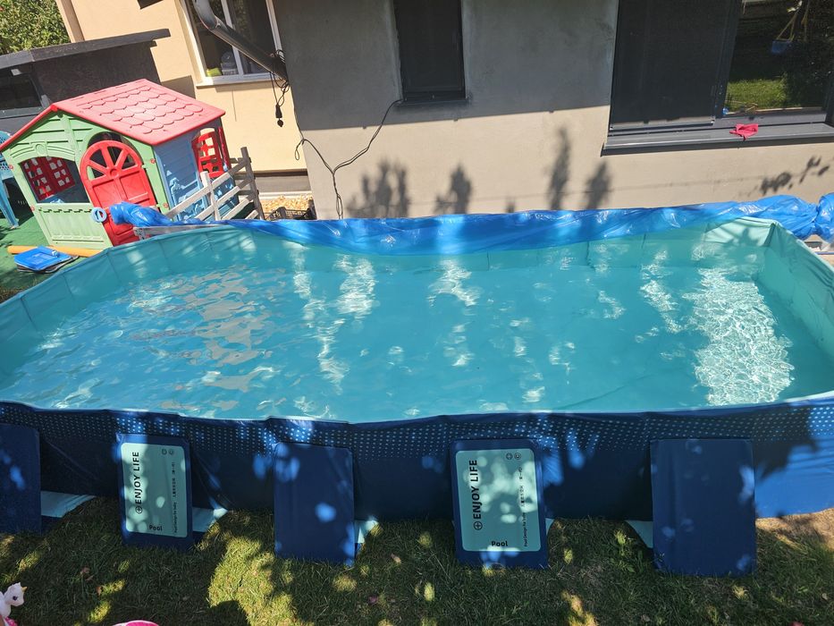 Piscina pliabila, model Tapit, dimensiune ext 406x230x55 cm ingrosata