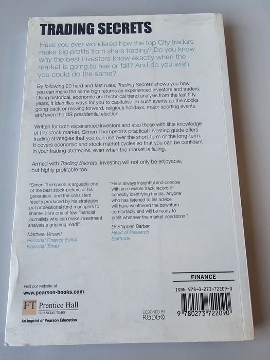 Trading Secrets - Simon Thomson