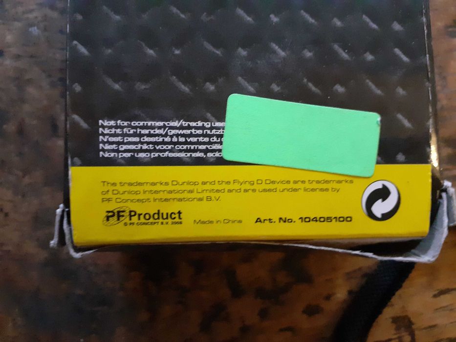 рулетка антикварна рядкост, професионална Дънлоп Dunlop 5 метра