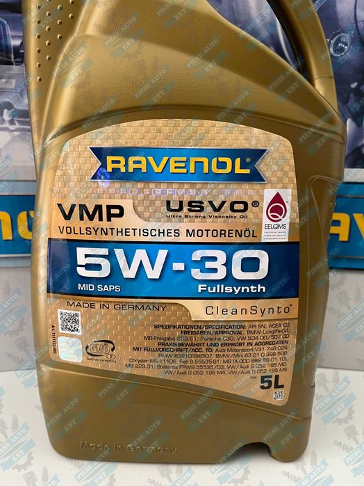 Ulei Ravenol 5w30 5l VMP Audi, VW, Seat, Skoda, BMW, Mercedes