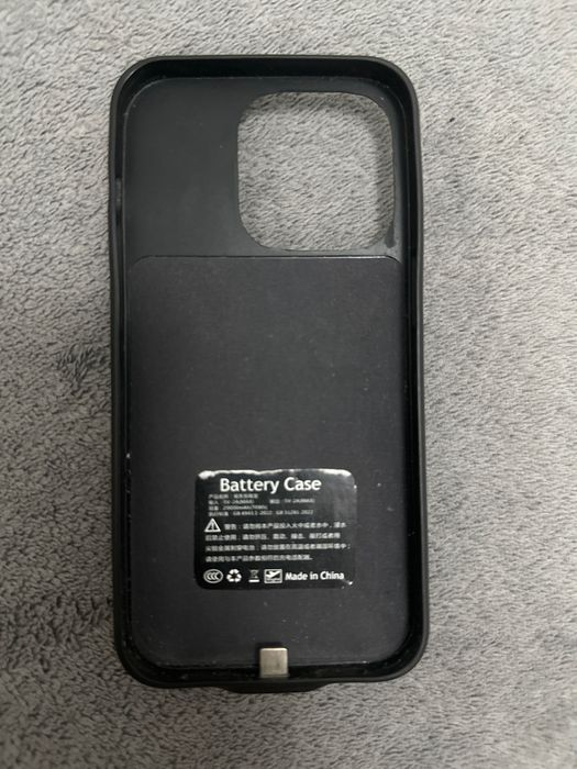 Аккумуляторная чехол для iPhone 14 Pro и 13 Pro