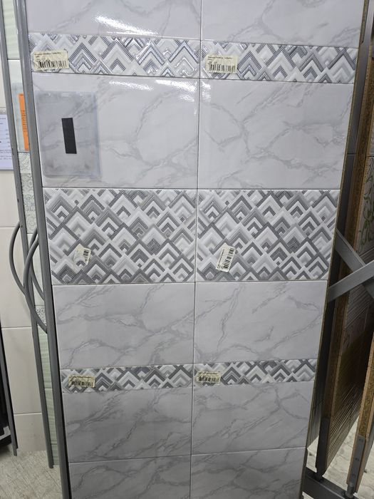 Белая Плитка кафель 20на30