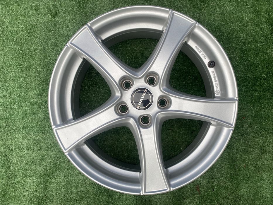 Set jante aliaj OE Borbet 5X112 R17compatibile VW Skoda Seat
