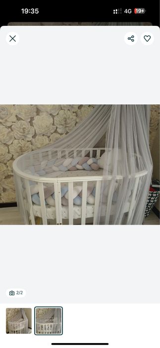 Манеж трансформер в клмплекте матрас