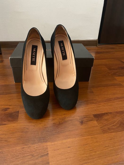 Pantofi piele întoarsă  Musette