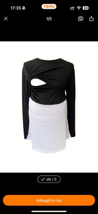 Lot haine pentru gravida.