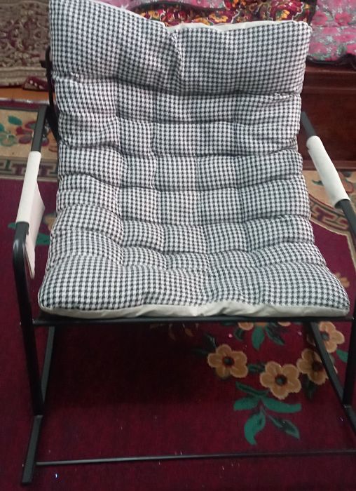 Kreslo kachelya temirli