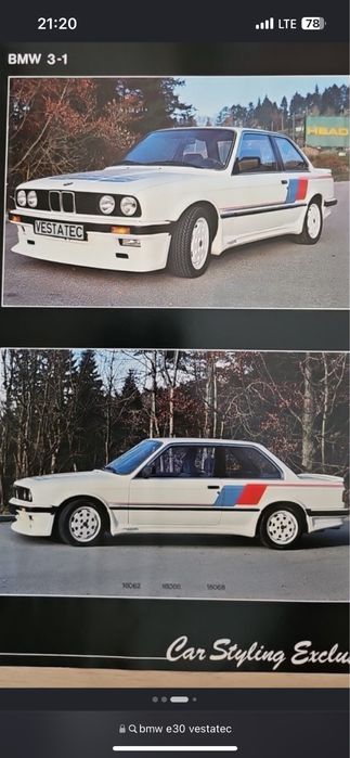 Fusta / praguri VESTATEC Bmw e30 NFL