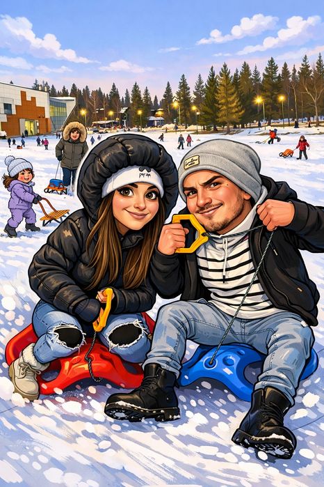 Caricaturi personalizate digitale la comandă – Portrete de calitate