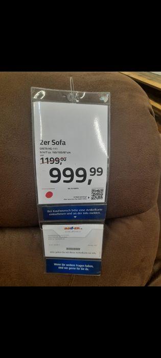 Vand canapea si fotoliu Sessel