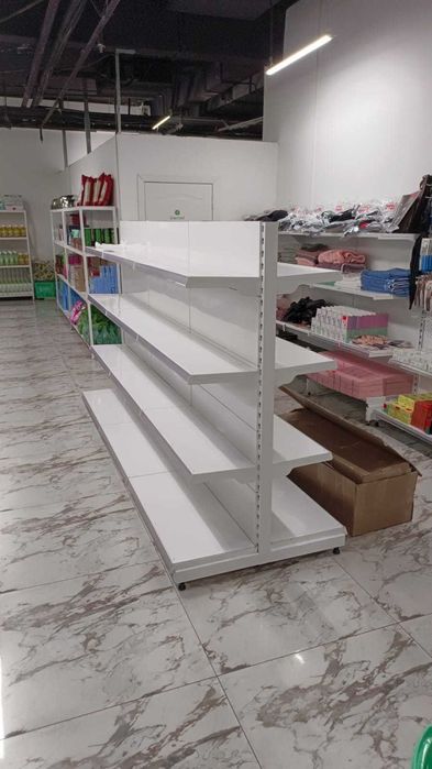 Купить Полки для магазина Стелаж металлический Торговое оборудывание
