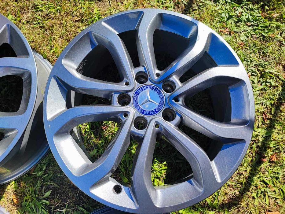 Мерцедес/Mercedes - 17 цола 5x112; 4 бр.  Оригинални лети джанти