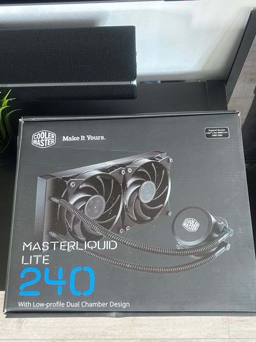 Cooler Master MasterLiquid Lite 240 – AIO Water Cooler – Full Box