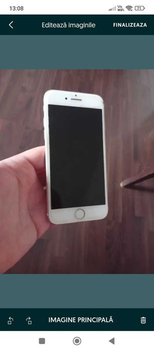 Vând telefon Apple iPhone 7 rose gold,stricat