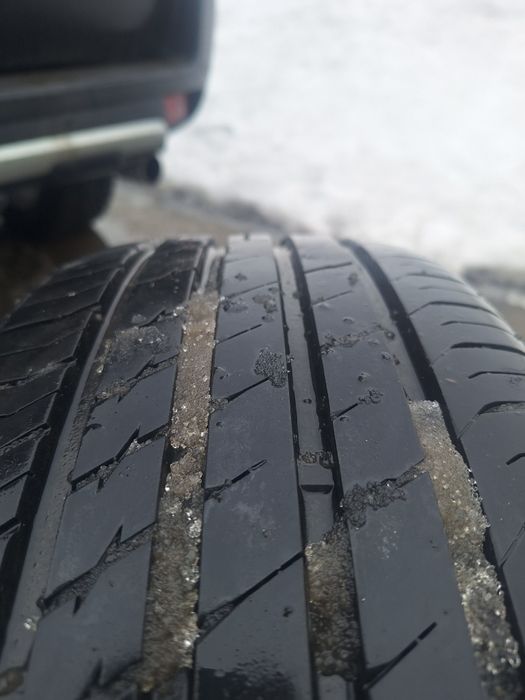 215/55/17 резина б/у