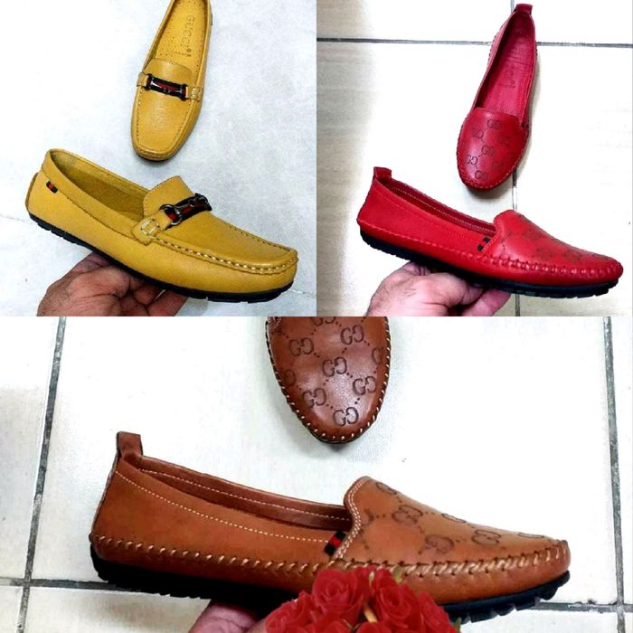 Шикарные модные кожаные туфли мокасины Gucci Italy, люкс, все размеры!