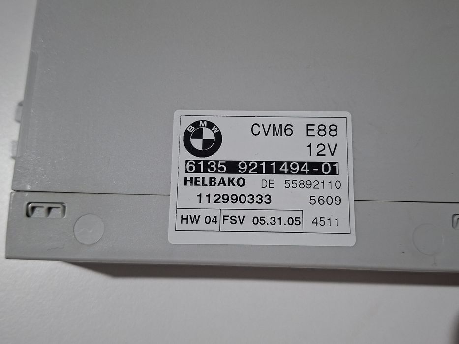 Modul Decapotare BMW E88 Seria 1 Cabrio CVM6 - Cod 6135 9211494 -01