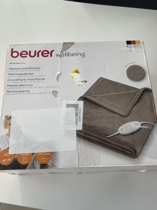 Beurer Wellbeing HD 75 - Pături Electrice Încălzite