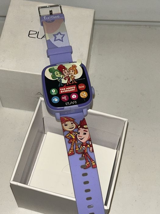 Смарт часы - ELARI с фиксиками