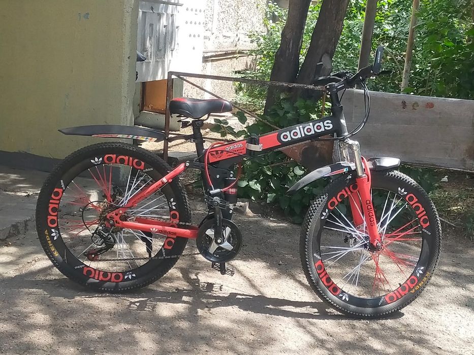 Продается почти новый складной велосипед