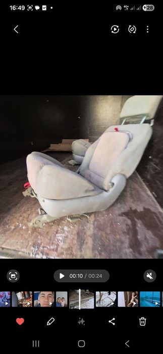 Продам сиденье на шаран форд газель