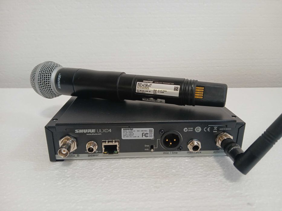 Оригинален микрофон SHURE ULXD24/SM58 - внос USA (Made in Mexico)