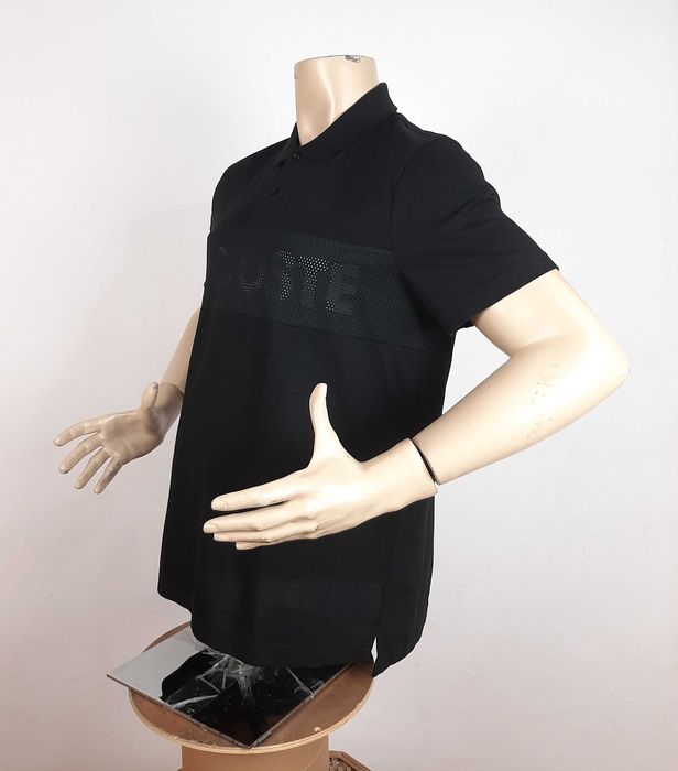 Lacoste Super Light Mesh - Оригинална мъжка тениска с яка р-р L