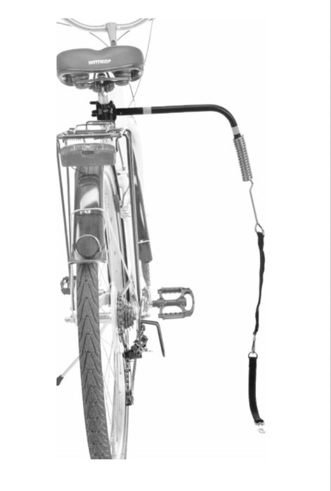 държач на каишка за колело / Повод за куче за закачване на колело Trixie DOG BIKE SET