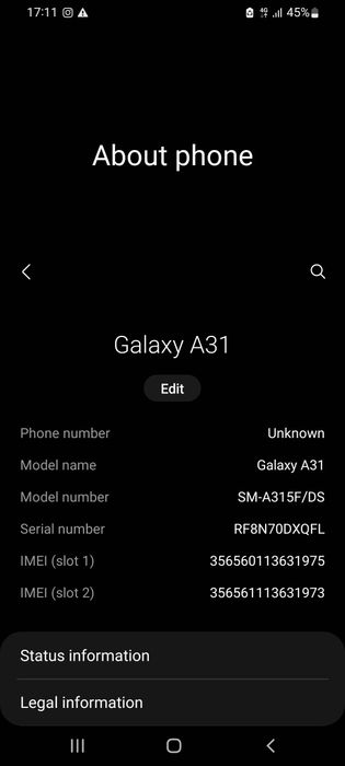Samsung A31 4/64