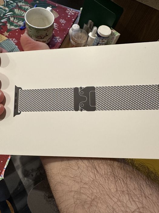 Apple Watch Ultra 3 Black with Milanese Strap M Size