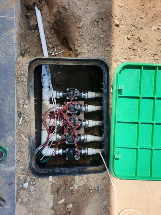 Полив газон. Автополив. Умный полив. Газон