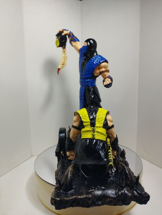 Диорама Mortal Kombat "Sub-Zero VS Scorpion"