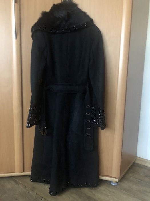 Продам дубленку, чёрная, натуральная