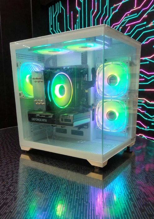 PC Gaming I5 14400, 16GB DDR4 3200, RTX 5060 8GB DDR7, 512 Nvme, 2TB