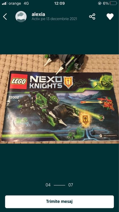 Lego NEXO KNIGHTS™ Twinfector 72002