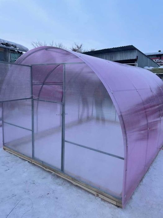 теплица из поликарбоната АКЦИЯ, хранение до весны