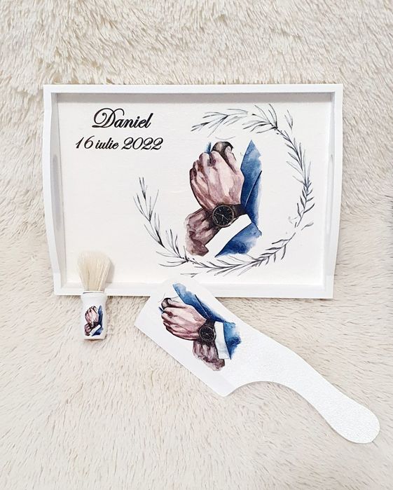 Pahare personalizate / tavita miri / umerase / tavita mot /nunta/botez