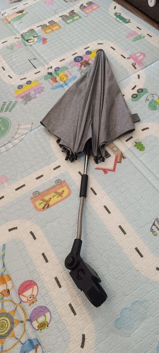 Универсален чадър за детска количка Reer+поставка за чаша/шише