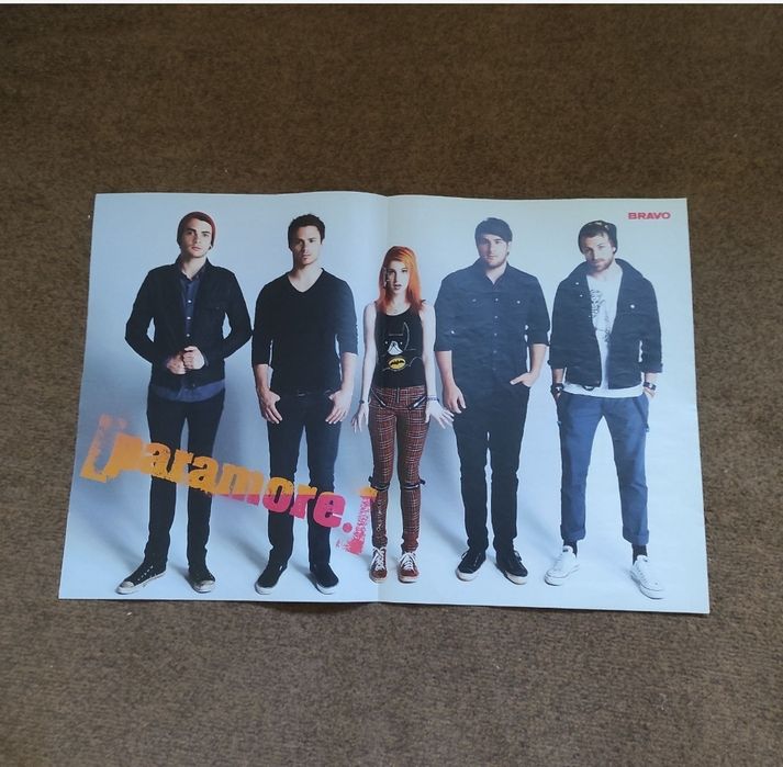 Постеры группы Paramore