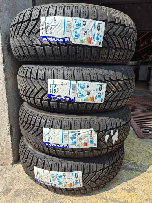 4 Anvelope M+S IARNA - 185/65/15 - Michelin Alpin 6 - NOU - DOT 2020 !