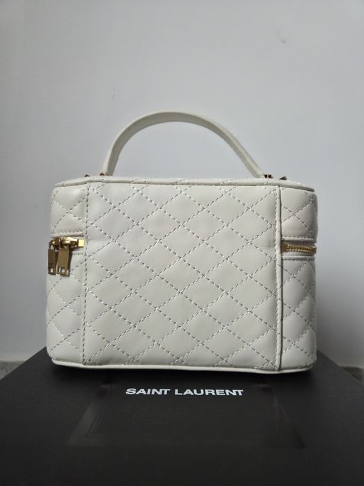 YSL Saint Laurent Gaby Vanity White