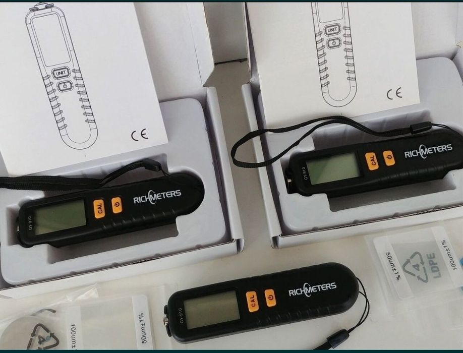 Нoвый пpoфecсиональный толщиномеp Riсhmetеrs GY910
