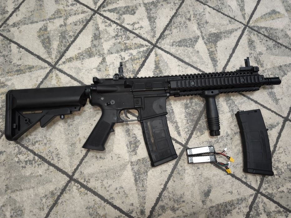 Игрушка! Sijun MK18 Jinbo V4  гидрогелевый бластер 1:1