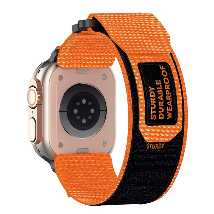 Масивна текстилна каишка от плат с велкро залепяне за Apple Watch ULTRA/11/10/9/8/7/6/5/4/3/2/1