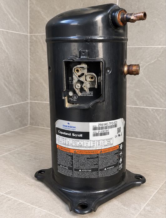 Спиральный компрессор Copeland Scroll ZR61KCE-TFD-522